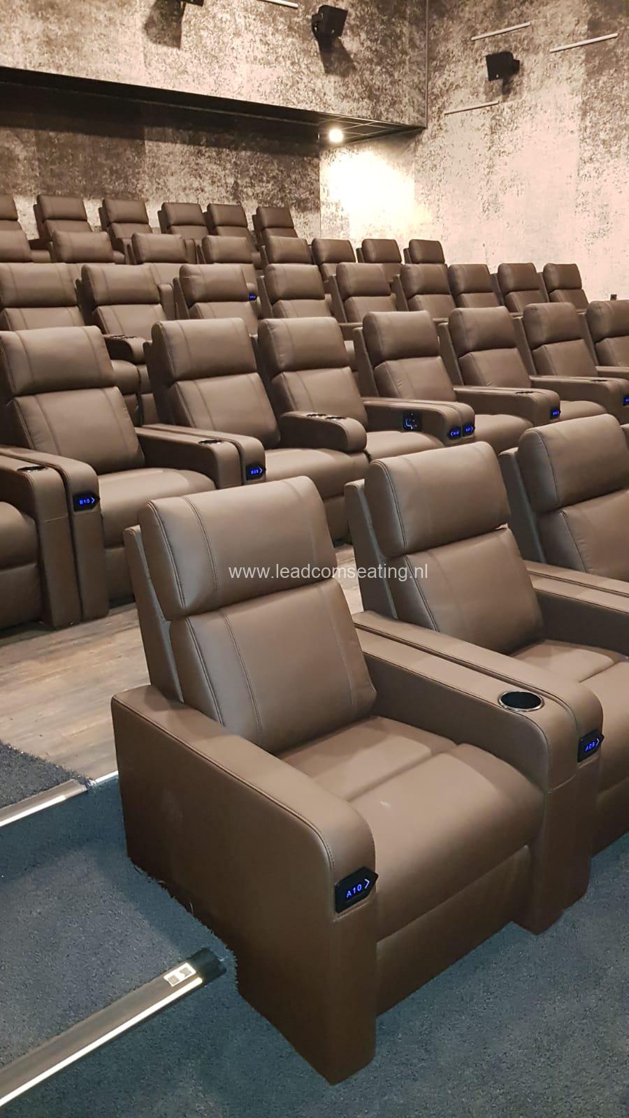 Cinedom Cologne, Germany - Leadcom Seating-vip recliner, Vip cinema seating