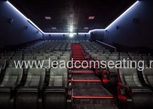 leadcom cinema seating installation Eclipse cinema