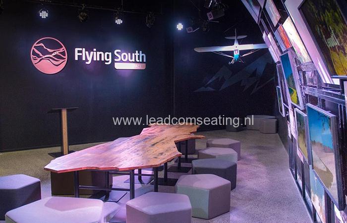 leadcom cinema seating installation Flying South Theatre 4