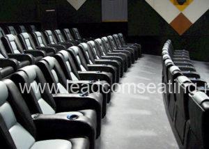 leadcom cinema seating installation Northridge Cinema 10