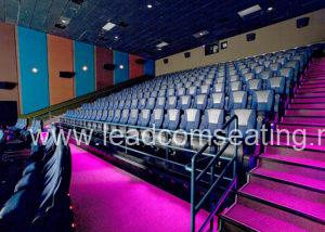 leadcom cinema seating installation Premiere cinemas