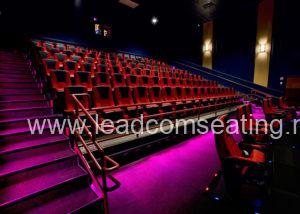 leadcom cinema seating installation ST.AUGUSTINE