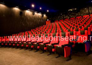 leadcom cinema seating installation Scale Cinema