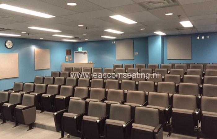 leadcom seating auditorium seating installation Canada VGH