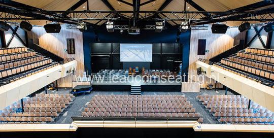 leadcom seating auditorium seating installation Christchurch Boys High School 2